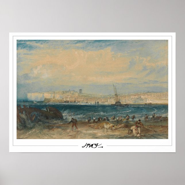 JMW Turner Zedign Art Poster #11-2 (Front)