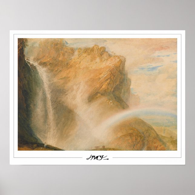 JMW Turner Zedign Art Poster #29 (Front)