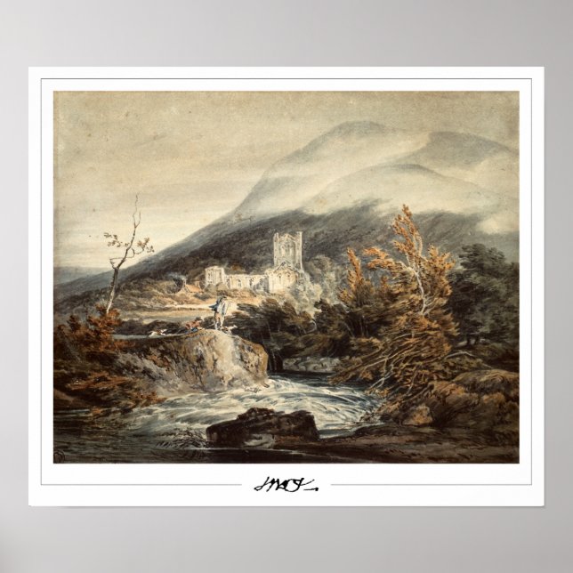 JMW Turner Zedign Art Poster #2-3 (Front)