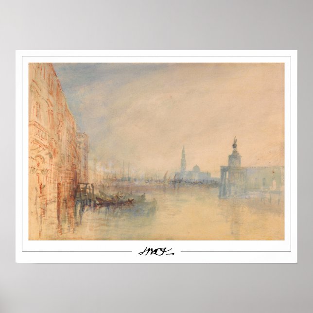 JMW Turner Zedign Art Poster #33-2 (Front)