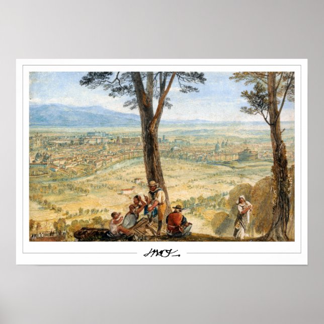 JMW Turner Zedign Art Poster #47 (Front)