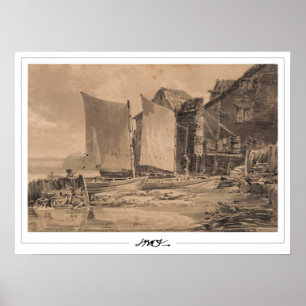 JMW Turner Zedign Art Poster #475