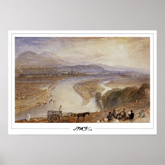 JMW Turner Zedign Art Poster #8 (Front)