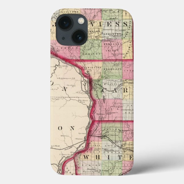 Jo Daviess, Carroll, Whiteside counties Case-Mate iPhone Case (Back)