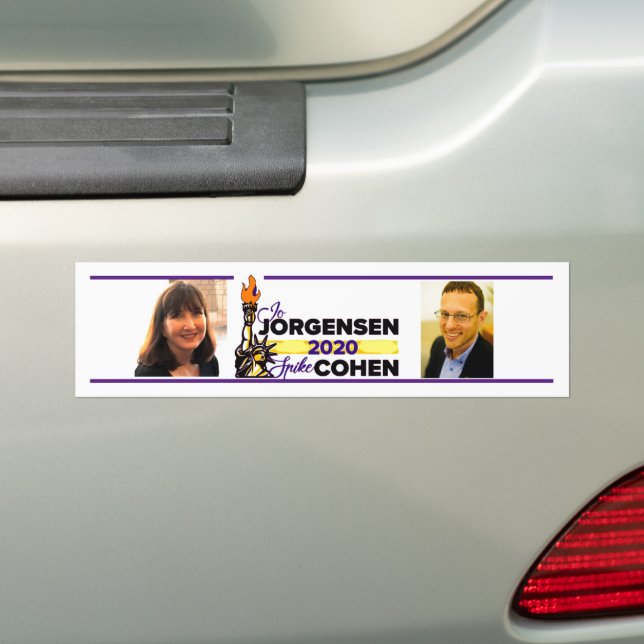 Jo Jo & Spike 2020 Bumper Sticker (On Car)