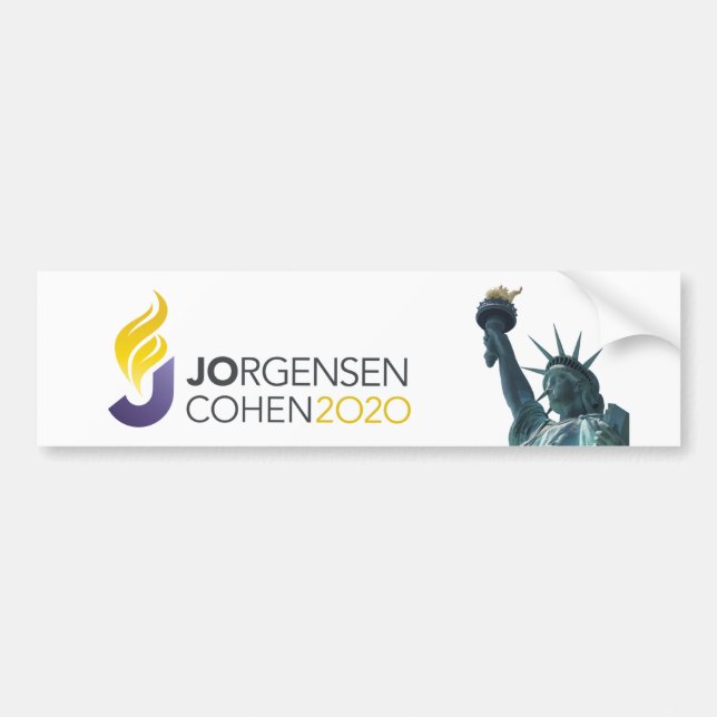 Jo Jorgensen for President Bumper Sticker (Front)
