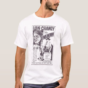 Joan Crawford Lon Chaney THE UNKNOWN film ad T-Shirt