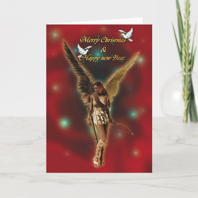 Joan Holiday Card (Front)