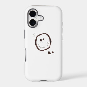 joan miro happy face iphone case