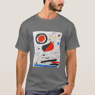 Joan Miro Original Lithograph from Derriere le Mir T-Shirt