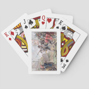 Joan of Arc (1412-31) Orders the English to Leave Playing Cards