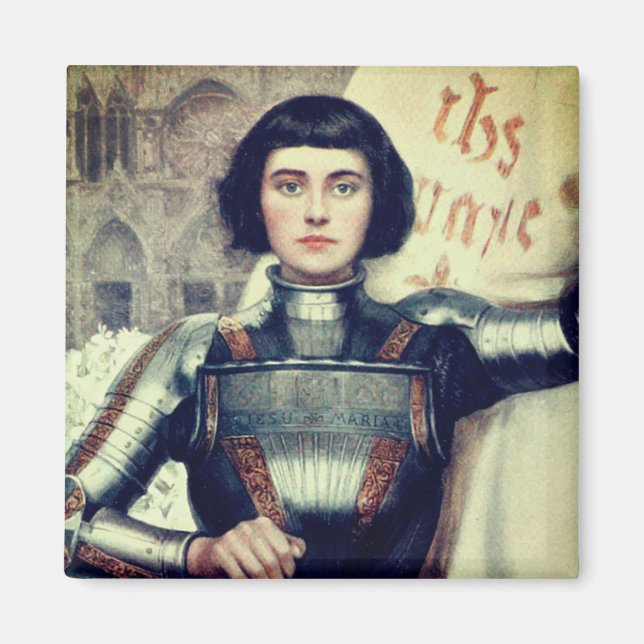 Joan of Arc (Albert Lynch illustration) Magnet (Front)