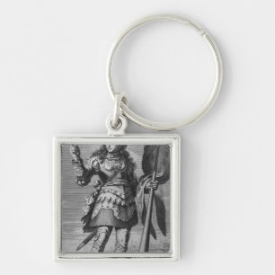 Joan of Arc  Before Orleans Key Ring