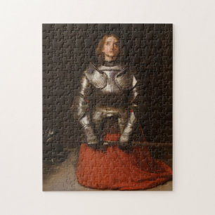 Joan of Arc (by John Everett Millais) Jigsaw Puzzle