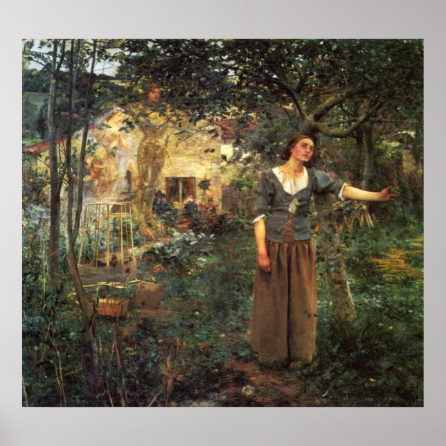 Joan of Arc by Jules Bastien Lepage Poster (Front)