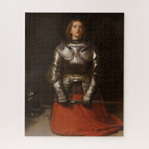 Joan of Arc c. 1865 by John Everett Millais Jigsaw Puzzle