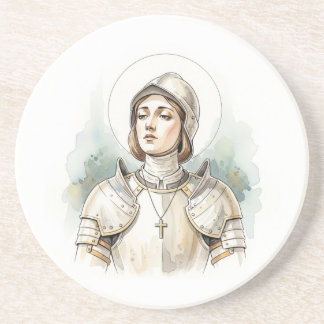 Joan of Arc , Catholic Gifts Coaster