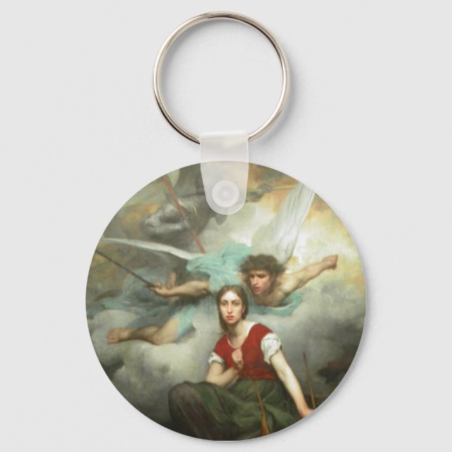 Joan of Arc Key Ring (Front)