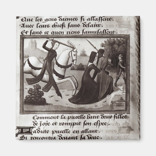 Joan of Arc Magnet (Front)