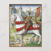 Joan of Arc on horseback