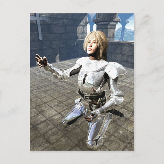 Joan of Arc Postcard (Front)