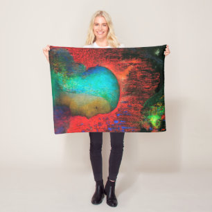 Joan of Arc, Redon Fleece Blanket