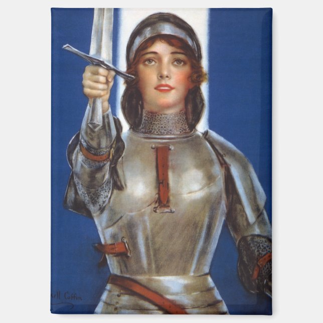 Joan of Arc: The Maid of Orleans, Knight Heroine Magnet (Front)