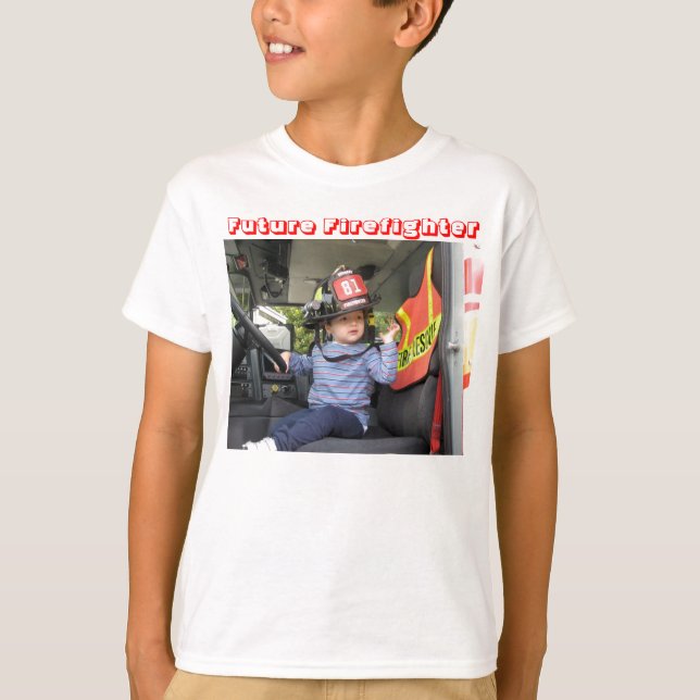Joaquin, Future Firefighter T-Shirt (Front)