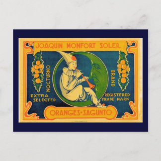 Joaquin Oranges Postcard