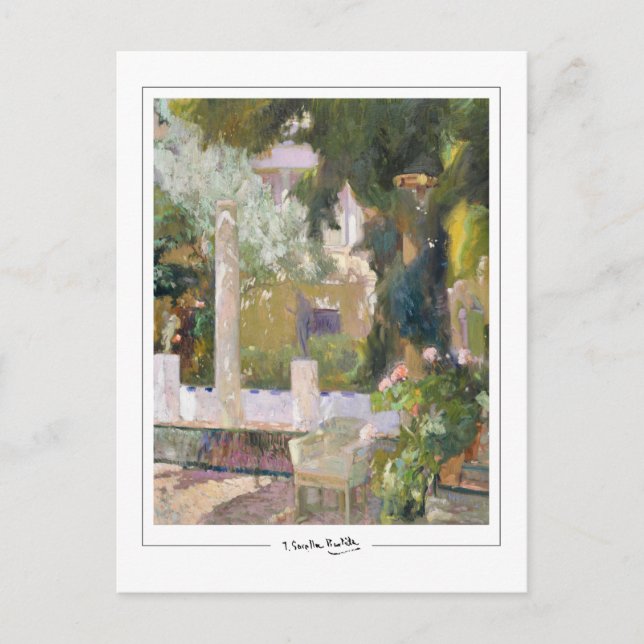 Joaquín Sorolla #16 - Fine Art Postcard (Front)