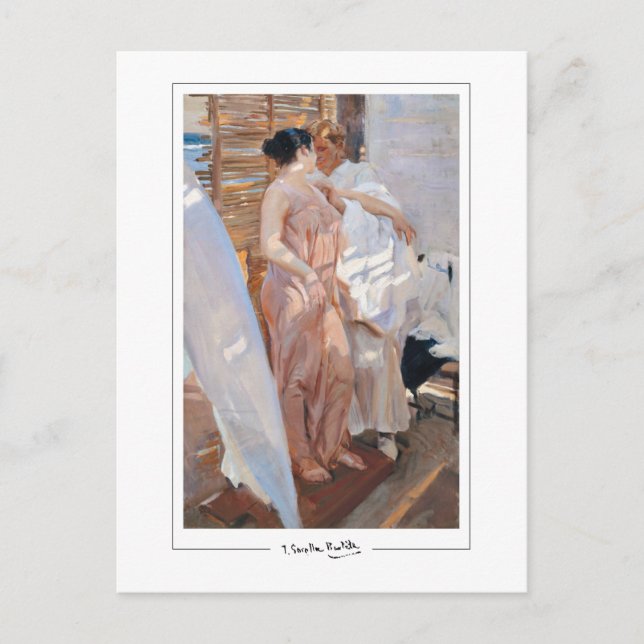 Joaquín Sorolla #5 - Fine Art Postcard (Front)