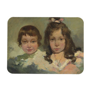 Joaquin Sorolla - María and Joaquín Magnet