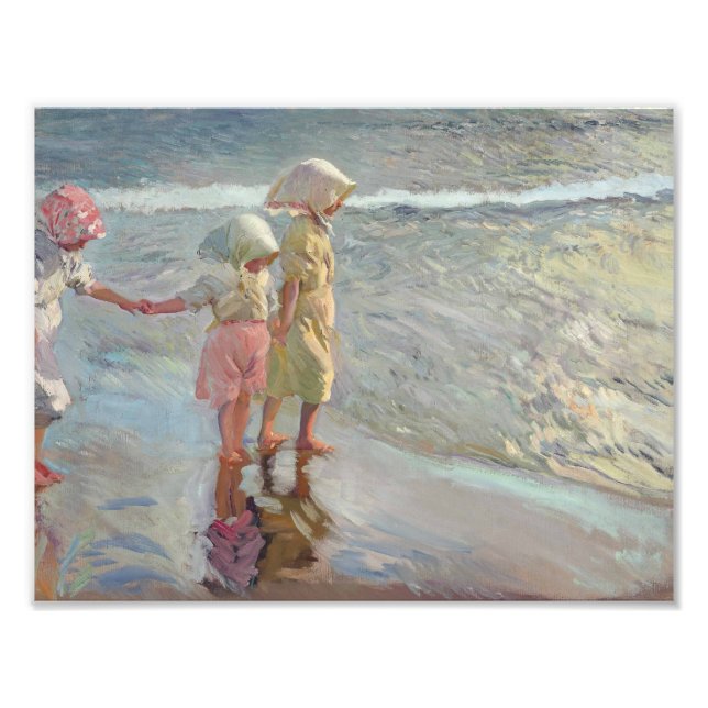 Joaquin Sorolla - The Three Sisters Photo Print (Front)