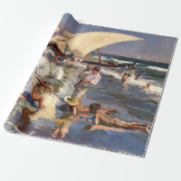 Joaquin Sorolla - Valencia Beach by Morning Light