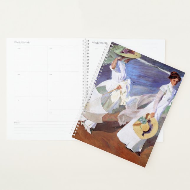 Joaquin Sorolla Women Walking Beach Planner (Display)