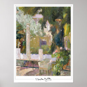 Joaquín Sorolla Zedign Art Poster #16
