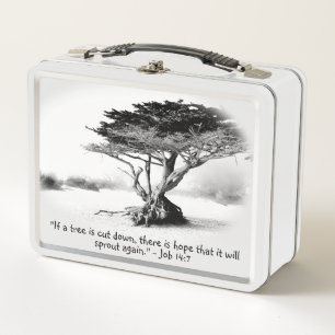 JOB 14:7 Lunch Box