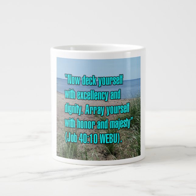 Job 40:10 WEBU Mug (Front)