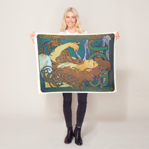 JOB, Mucha Fleece Blanket