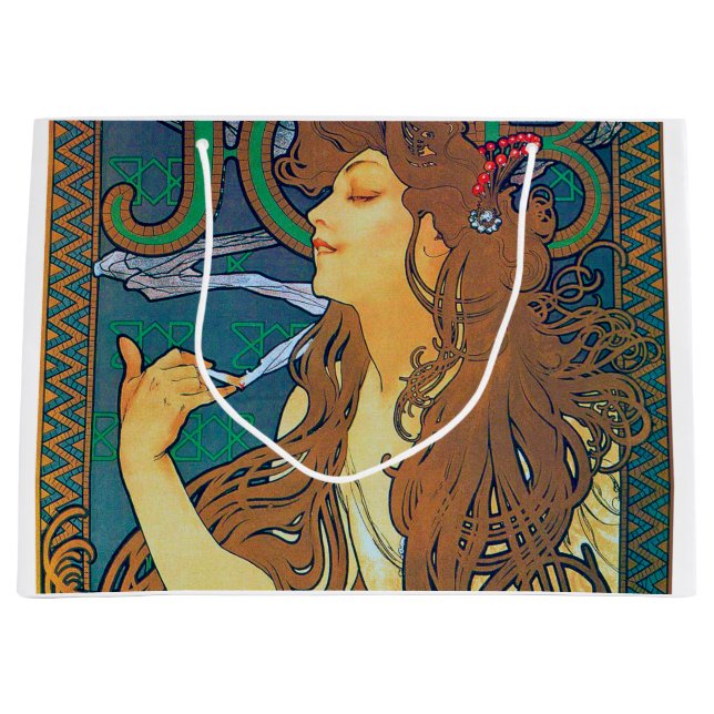 JOB, Mucha Large Gift Bag (Front)