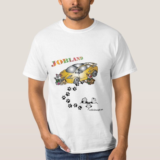 Jobland Concept, A COLLABORATION WITH SAUN HAYES T-Shirt (Front)