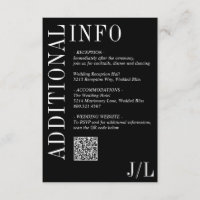 Jocelyn Black Modern Wedding