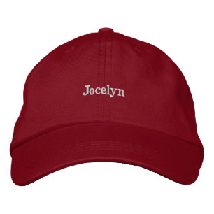 Jocelyn- Customise your own cap name