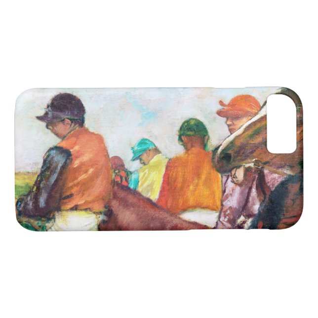 Jockey and Horse, Edgar Degas Case-Mate iPhone Case (Back (Horizontal))