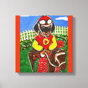 JOCKEY DOXIE CANVAS PRINT
