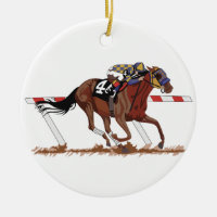 Jockey On Racehorse