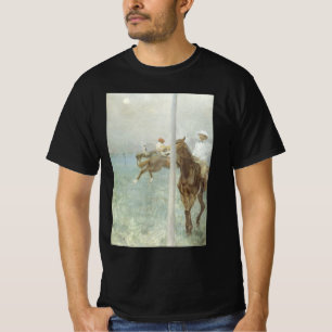 Jockeys Before the Race by Edgar Degas T-Shirt