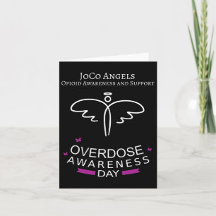 Joco Angels Overdose Awareness Day  Card