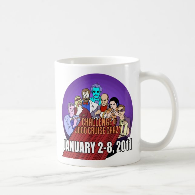 JoCo Cruise Crazy Supervillains Coffee Mug (Right)