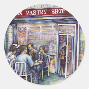 Jocund Classic Round Sticker